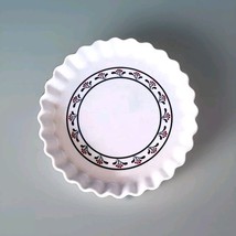 Copco Fluted Quiche Pie Dish Country Fine Porcelain 1982  10&quot; Pan Japan ... - $16.18