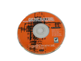 Sega Dreamcast Generator Playable Bits &amp; Video Clips Vol. 1 DISC ONLY - $9.45