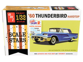 Skill 2 Model Kit 1960 Ford Thunderbird Hardtop &quot;Scale Stars&quot; 1/32 Scale Mode... - £29.26 GBP