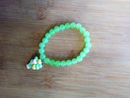 Up &amp; away Green glass Beaded Bracelet for her special day, Shays_Creations - $5.00
