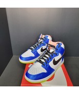 Authenticity Guarantee

Nike Dunk High Blue Satin Size 5.5 - $169.17 CAD
