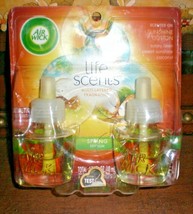 2 AirWick SUNSHINE COTTON LIFE SCENTS Refills Sunny Linen Sweet Sunshine... - £10.36 GBP