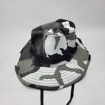 New Military Winter Camouflage Boonie Hat Cap Hot Weather Sun Jungle Hat Large - £9.84 GBP