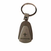 Vintage Ford Mustang Stainless Steel Keychain Keyring Novelty Advert Souvenir - £15.19 GBP