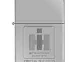Zippo Lighter - IH Logo First In The Field High Polish Chrome - 852197 - £29.48 GBP