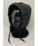 Vintage Walls Insulated Zero Zone Hood Black Drawstring One Size Excellent - $26.68