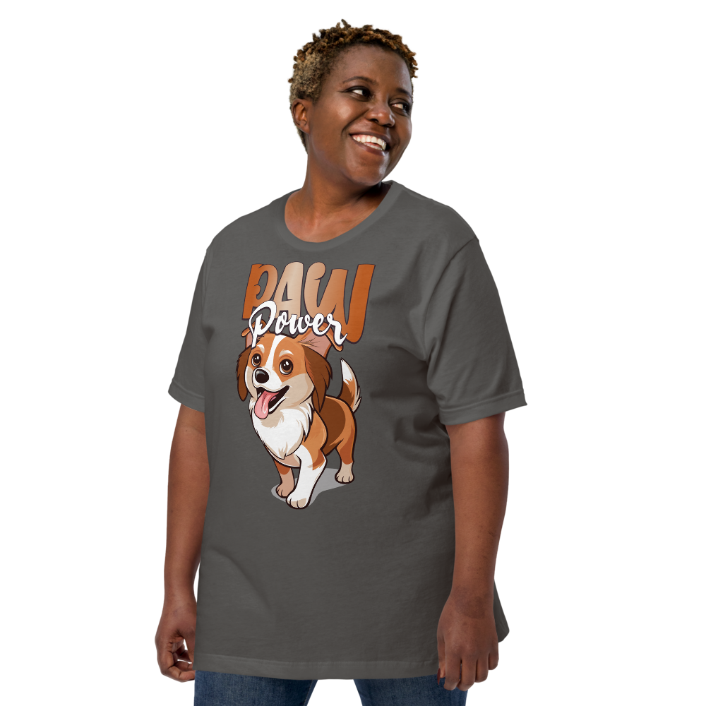 Unisex T-Shirt – Paw Power Asphalt Item image 2