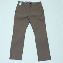 Orvis Men&#39;s Trek Pants 36/32 Walnut 6 Pocket Lightweight Comfort Stretch NEW - $53.33