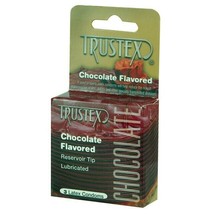 Trustex: Chocolate Condom 3pk - $9.66