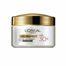 L'Oreal Paris Perfect Skin 30+ Day Cream Smoothens accumulation Vitamin 50g - $12.94