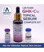 Lab Grade GHK-Cu Topical Serum Kit  Collagen Peptide Base, Copper Peptid... - $35.99