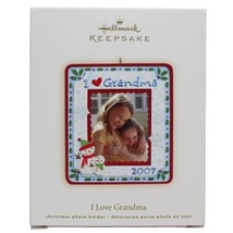 Hallmark I Love Grandma 2007 Keepsake Ornament QXG6199 - £12.03 GBP