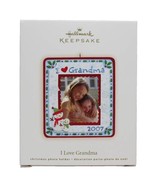 Hallmark I Love Grandma 2007 Keepsake Ornament QXG6199 - £11.80 GBP