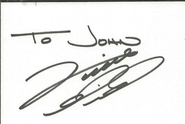 Vince Gill Signed 3x5 Index Card Country Star To John - £23.26 GBP