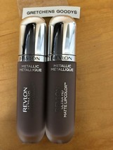 &quot;2&quot; Revlon Ultra HD Metallic Matte Lipcolor #720 Luster - $14.84