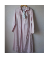 VTG Charter Club Nightgown Long Camisole Women size Small Pink Satin War... - £12.45 GBP