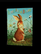 1956 Home for a Bunny by Margaret Wise Brown First Edition BIG Golden Book Illus - £23.51 GBP