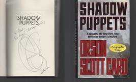 Shadow Puppets SIGNED Orson Scott Card / First Edition 2002 Hardcover - £15.32 GBP