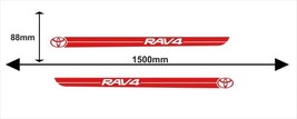 RAV4 - 2pcs side Stripe body decal vinyl graphics sticker logo high quality ! - £91.62 GBP