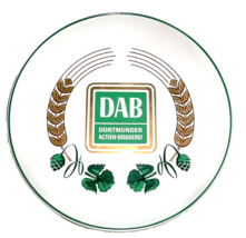 DAB Dortmund Vintage German Ceramic Brewery Plate - $29.50