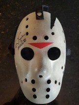 Cj Graham Signed Jason Voorhees Mask Friday The 13th Part 6 Vi Jason Lives - £91.89 GBP
