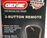 Genie 3-Button Garage Door Opener Remote W/Intellicode Tech OPEN BOX - $22.24