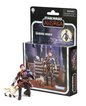 Kenner Star Wars Ahsoka Sabine Wren with Loth Cat 3.75&quot; Figure Mint in Box - £20.99 GBP