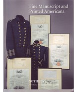 Fine Manuscript and Printed Americana Catalog book - €6,43 EUR