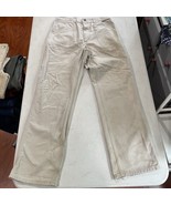 Carhartt Carpenter Pants Mens 32x34 Work Utility Cargo Distressed Grunge... - $38.60