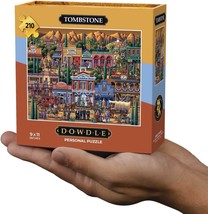 Tombstone 90463 Arizona 210 Piece Personal Mini Jigsaw Puzzle 9 x 11&quot; Do... - $19.79