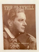 1938 Playbill St. James Theatre Donald Arbury, Welsey Andy in Hamlet - £11.35 GBP