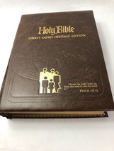 Holy Bible Liberty Family Heritage Edition 1977 Jerry Falwell King James Version - £31.40 GBP
