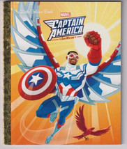 Captain America: Sam Wilson (Marvel) LITTLE GOLDEN BOOK &quot;NEW UNREAD&quot; - £5.53 GBP