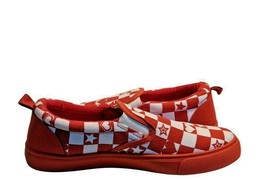 Forever 21 Carry Red and White Checkered Textile Upper Slip-On Sneaker 8.5 NWOB - £19.63 GBP