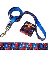 Best Brands Marvel Spider-Man 43in Long x .75in Wide Dog Leash With Meta... - £10.11 GBP
