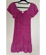 Japna Dress Womens M Pink Fit N Flare Coquette Fairy - $34.17 CAD