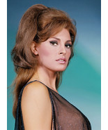 RAQUEL WELCH 1960’s brown glitter dress 7x10 portrait - $152.12 MXN