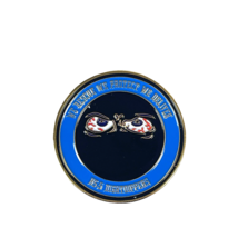 NightDippers Navy Helicopter Sea Combat Squadron HSC5 Challenge Coin Com Officer - $72.42