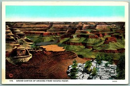View From Yavapai Point Grand Canyon Arizona UNP Unused WB Postcard H12 - £3.12 GBP