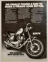 1982 Print Ad Yamaha Virago 750 Motorcycles Cycles Look Better - £7.85 GBP