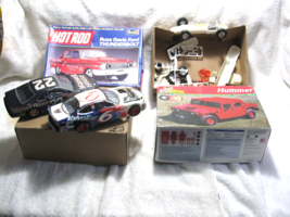 Vintage 1/24th Scale Models for Parts, Pieces &amp; Boxes-NASCAR-FORD LOLA-H... - $9.95