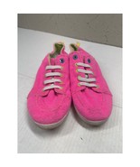 Vionic Womens Beach Pink Breeze Terry Cloth Slip On Sneakers Size 9 - $29.95