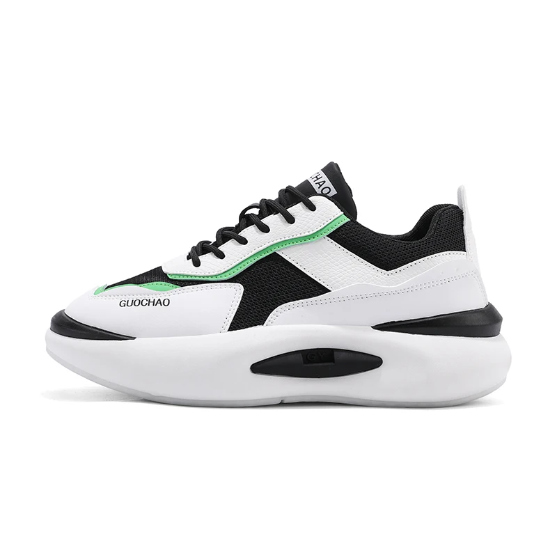 Best Sneakers Thick Sole Fashion  Tenis Height Increase Shoes For Men Summer   C - $87.22