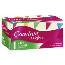 Carefree Original 32 Super Tampons - $74.87