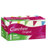 Carefree Original 32 Super Tampons - £58.82 GBP