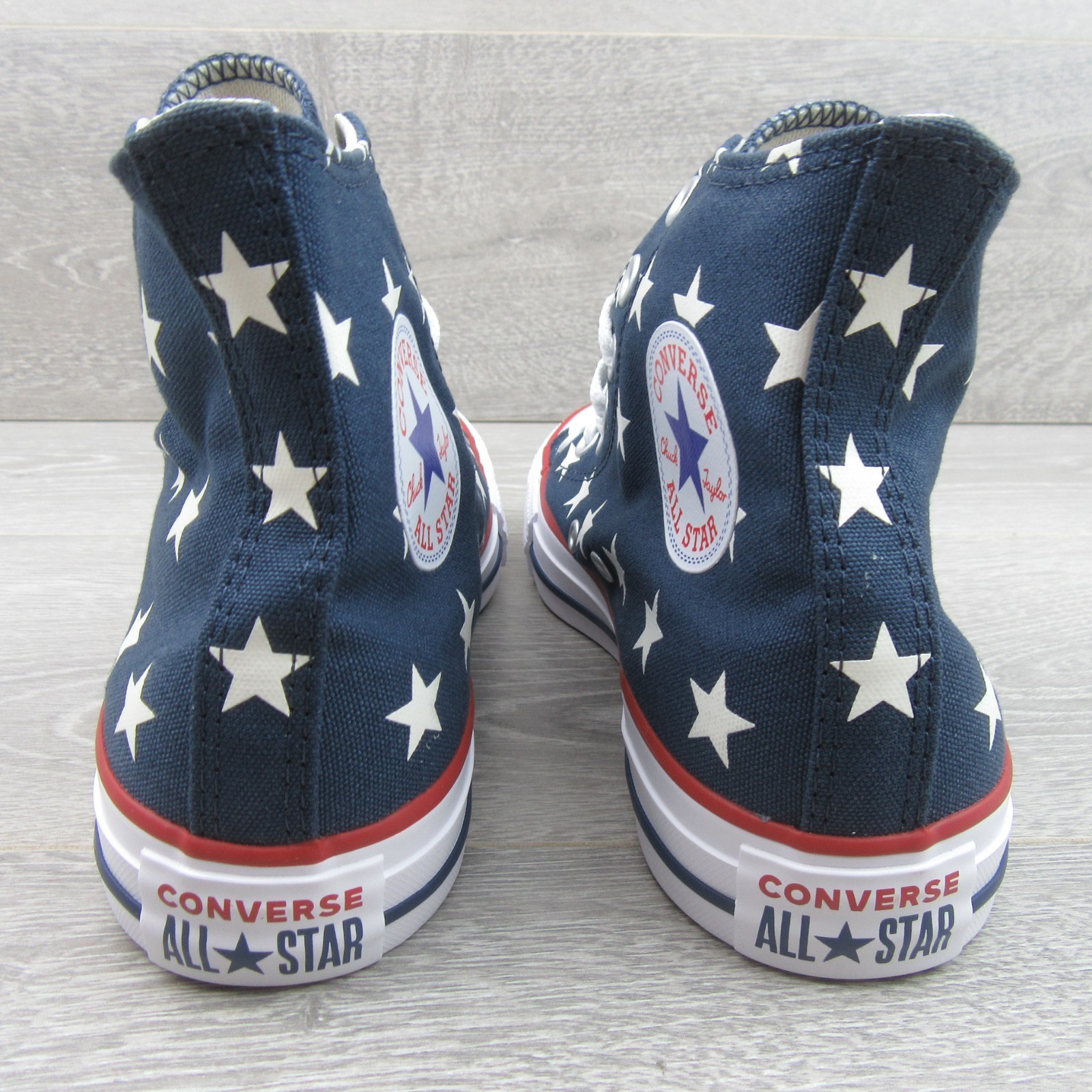Converse Chuck Taylor All Star HI Archive Stars Women's Size 8 Navy NEW A15503F Item image 8