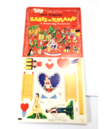 1961 Whitman Walt Disney Babes in Toyland Punch Out UNUSED 22&quot; x 11&quot; Ove... - $194.88 CAD