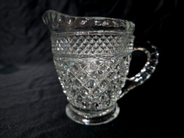 Vintage Anchor Hocking WEXFORD Half-Pint Pitcher 4.25&quot; Milk Honey Syrup ... - $199.87 MXN