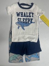 Carter&#39;s Baby Pajama Set of 3 Blue Size 3 - £12.78 GBP