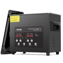 VEVOR Black Steel Digital Ultrasonic Cleaner 120W 40kHz with Timer &amp; Hea... - $58.90